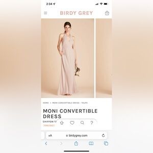 Birdy Grey Moni Convertible Taupe